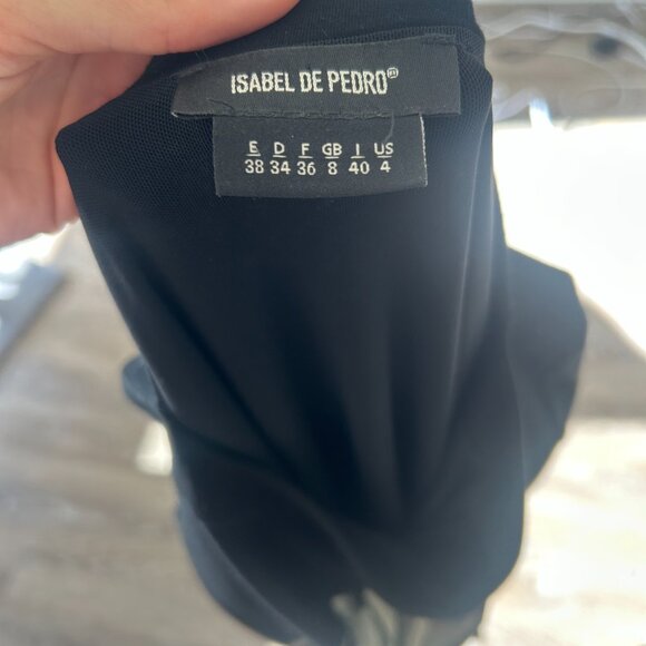 Graphic Bodycon Dress — Size S (3/4) — Spanish Designer - Picture 6 of 6